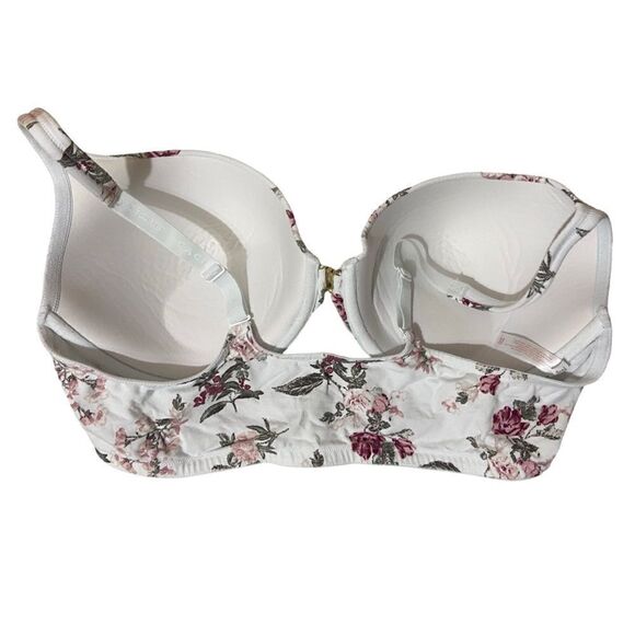 Cacique Boost Plunge Padded Front Hook Closure Bra, 44DDD - Picture 2 of 7